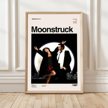 Moonstruck Movie Poster, Mid-Century Modern Art, Minimalist Movie Print 4427305488 2964