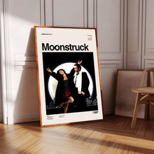 Moonstruck Movie Poster, Mid-Century Modern Art, Minimalist Movie Print 4427305488