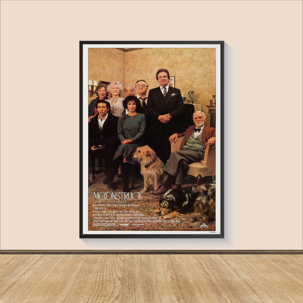 Moonstruck (1987) Movie Poster, Canvas Wall Art Print 1629963476