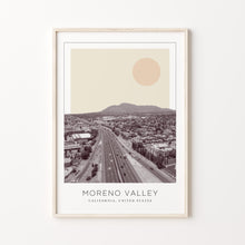 Moreno Valley Poster Print, Moreno Valley Travel Poster, Moreno Valley Minimalistic Wall Art, Moreno Valley, California, United States 1882438089