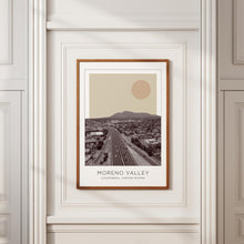 Moreno Valley Poster Print, Moreno Valley Travel Poster, Moreno Valley Minimalistic Wall Art, Moreno Valley, California, United States 1882438089