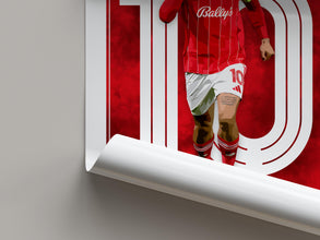 Morgan Gibbs-White Poster Nottingham Football Poster, Modern Sports Design 4394250688
