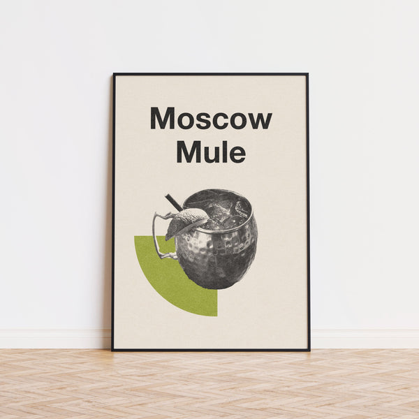 Moscow Mule Cocktail Minimalist Poster  Drinks Poster  Art Deco Poster   Cocktail Wall Art  Housewarming Gift  Bar Decor 1570005220