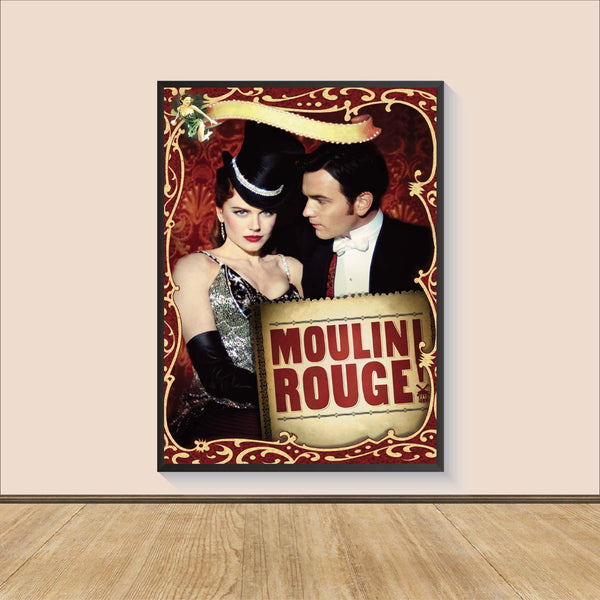 Moulin Rouge Canvas Movie Poster Print, Room Decor 1757414712 - Copy