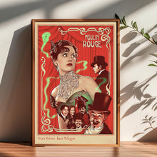 Moulin Rouge Movie Poster Handmade Canvas Wall Art 1840140278