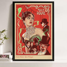Moulin Rouge Movie Poster Handmade Canvas Wall Art 1840140278