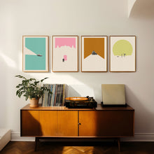 Mr Fox Inspired Poster  Minimalist Art Print  Retro Art Print  Wall Art  Housewarming Gift  Wes Anderson Movie Poster 1636684913