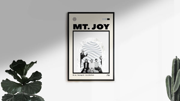 Mt. Joy Poster Mid-Century Music Print (Minimalist Movie Poster) 1149156126