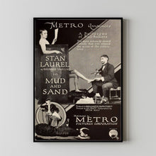 Mud and Sand 1922Poster Art Print Movie Posters Gift for Movie lovers