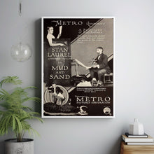 Mud and Sand 1922Poster Art Print Movie Posters Gift for Movie lovers