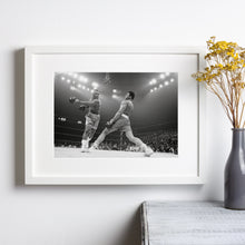 Muhammad Ali vs Joe Frazier Print, Muhammad Ali Black and White Wall Art, Vintage Print, Photography Prints, Museum Quality Photo Art Print 1606605368