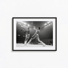 Muhammad Ali vs Joe Frazier Print, Muhammad Ali Black and White Wall Art, Vintage Print, Photography Prints, Museum Quality Photo Art Print 1606605368