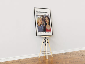 Mulholland Drive Poster, Alternative Movie Poster Print, David Lynch's Movie Mulholland Drive Wall Art, Naomi Watts and Laura Harring Poster 1864797504