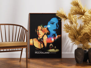 Mulholland Drive Poster, David Lynch, Retro Movie, Vintage Film, Print Art 4404234571 1177