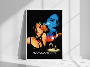 Mulholland Drive Poster, David Lynch, Retro Movie, Vintage Film, Print Art 4404234571