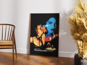 Mulholland Drive Poster, David Lynch, Retro Movie, Vintage Film, Print Art 4404234571
