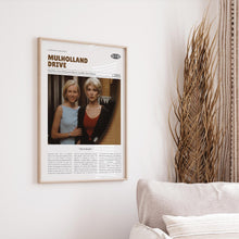 Mulholland Drive, David Lynch, Retro Movie Poster, Custom Movie Poster 4421168617