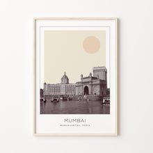 Mumbai Poster Print, Mumbai Travel Poster, Mumbai Minimalistic Wall Art, Mumbai, Maharashtra, India 1882437477
