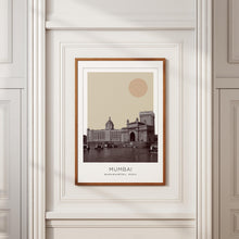 Mumbai Poster Print, Mumbai Travel Poster, Mumbai Minimalistic Wall Art, Mumbai, Maharashtra, India 1882437477