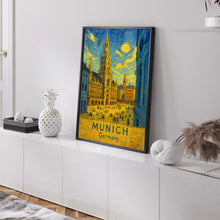 Munich Travel Print Wall Art, Munich - Germany City Print, Munich Travel Gift, Munich City Poster, Wall Art, Travel Gift, Wall Art