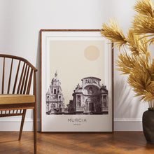 Murcia Poster Print, Murcia Travel Poster, Murcia Minimalistic Wall Art, Murcia, Spain 1882436879