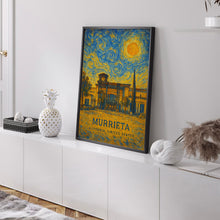 Murrieta Poster Print, Murrieta Travel Poster, Murrieta Van Gogh Style Wall Art, Murrieta, California, United States