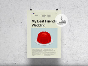 My Best Friend's Wedding  Minimalist Movie Poster 1455225445