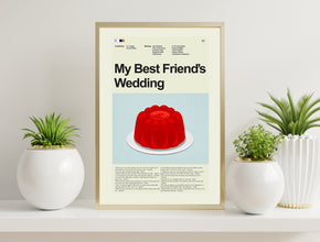 My Best Friend's Wedding  Minimalist Movie Poster 1455225445