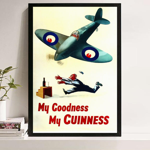 My Goodness My Guinness Poster Vintage Style Wall Art 1844303996 - Copy