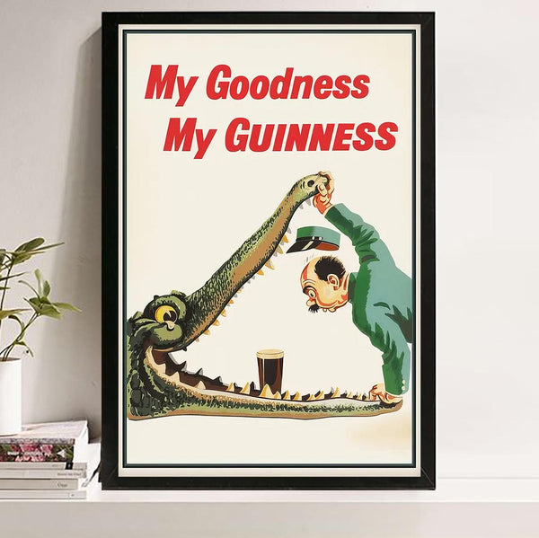 My Goodness My Guinness Poster Vintage Style Wall Art 1844303996 - Copy (2)