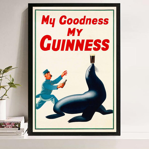 My Goodness My Guinness Poster Vintage Style Wall Art 1844303996 - Copy (3)
