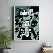 My Man Godfrey 1936Poster Art Print Movie Posters Gift for Movie lovers 1