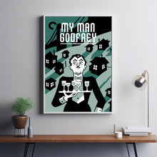 My Man Godfrey 1936Poster Art Print Movie Posters Gift for Movie lovers 1