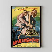 My Man Godfrey 1936Poster Art Print Movie Posters Gift for Movie lovers 4