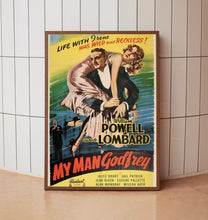 My Man Godfrey 1936Poster Art Print Movie Posters Gift for Movie lovers 4