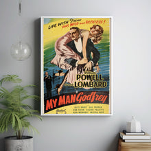 My Man Godfrey 1936Poster Art Print Movie Posters Gift for Movie lovers 4