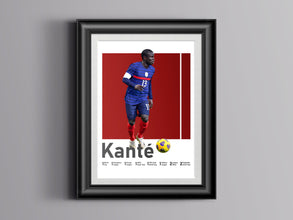 N'Golo Kante Poster, French Midfielder, Gym Room Decor Sport Poster 1598446913