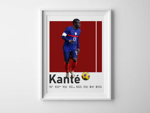 N'Golo Kante Poster, French Midfielder, Gym Room Decor Sport Poster 1598446913