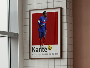 N'Golo Kante Poster, French Midfielder, Gym Room Decor Sport Poster 1598446913