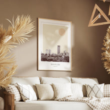 Nairobi Poster Print, Nairobi Travel Poster, Nairobi Minimalistic Wall Art, Nairobi, Kenya 1868248486