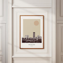 Nairobi Poster Print, Nairobi Travel Poster, Nairobi Minimalistic Wall Art, Nairobi, Kenya 1868248486