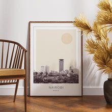 Nairobi Poster Print, Nairobi Travel Poster, Nairobi Minimalistic Wall Art, Nairobi, Kenya 1868248486