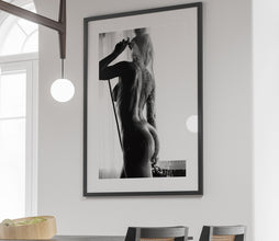 Naked Woman in Bath Print, Black and White, Sexy Bathroom Wall Art, Feminist Poster, Printable, Teen Girls Bathroom Decor, Digital Download 1734787732