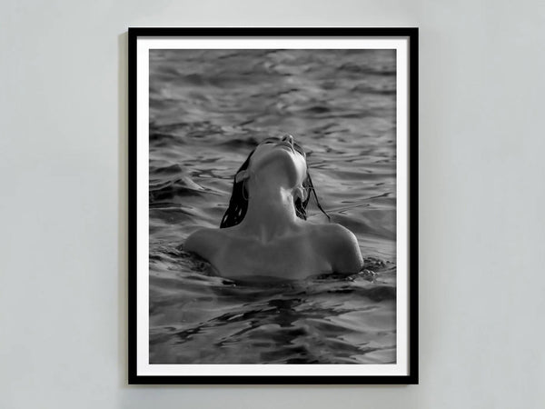 Naked Woman in Beach Print, Feminist Poster, Black and White, Vintage Photography, Fashion Wall Art, Girls Bathroom Decor, Digital Download 1760777104