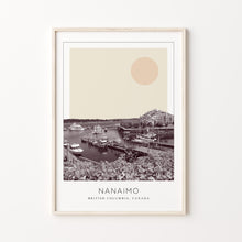 Nanaimo Poster Print, Nanaimo Travel Poster, Nanaimo Minimalistic Wall Art, Nanaimo, British Columbia, Canada 1882437877
