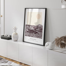 Nanaimo Poster Print, Nanaimo Travel Poster, Nanaimo Minimalistic Wall Art, Nanaimo, British Columbia, Canada 1882437877