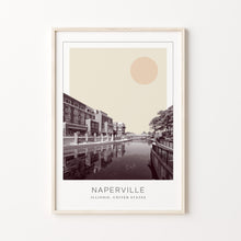 Naperville Poster Print, Naperville Travel Poster, Naperville Minimalistic Wall Art, Naperville, Illinois, United States 1868247196