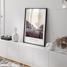 Naperville Poster Print, Naperville Travel Poster, Naperville Minimalistic Wall Art, Naperville, Illinois, United States 1868247196