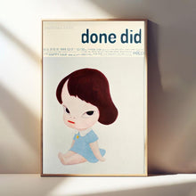 Nara Yoshitomo, Done Did, Home Decor, Canvas Poster, Wall Art, Room Decor, Art Poster For Gift Unframed 1841821266