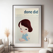Nara Yoshitomo, Done Did, Home Decor, Canvas Poster, Wall Art, Room Decor, Art Poster For Gift Unframed 1841821266